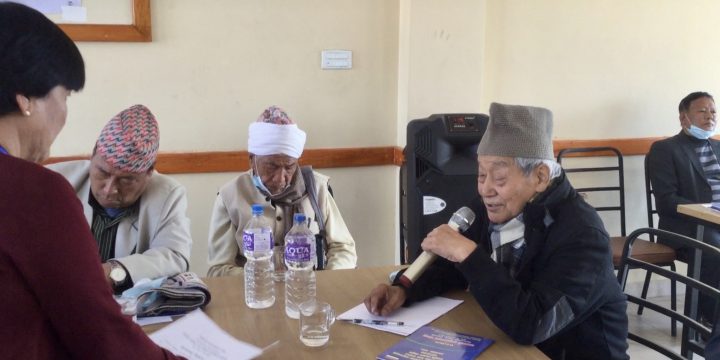 थकाली समुदायको नयाँ वर्षबारे अन्तरक्रिया कार्यक्रमका झलक